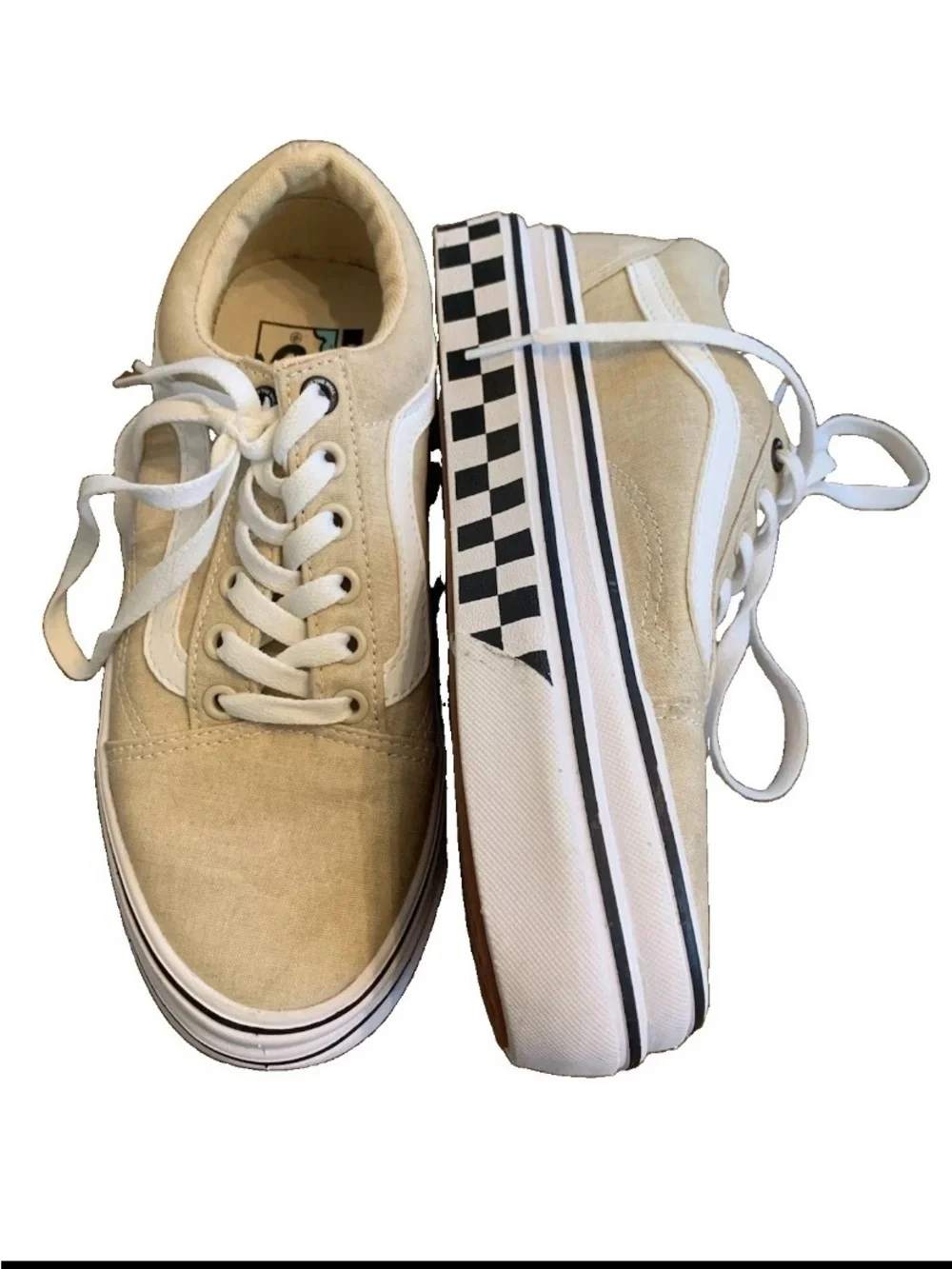 Vans platform comfycush sneakers- men’s 5/w 6.5